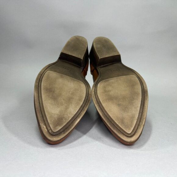 Frye Women's Rowen Slip-On Leather Ankle Booties - Picture 12 of 13